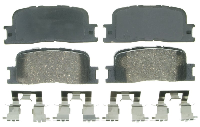 QuickStop ZD885 Rear Disc Brake Pad Set for 2003 Toyota Highlander